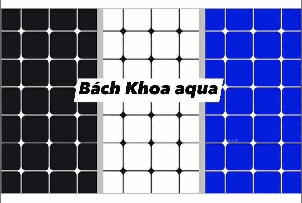 Decal kẻ ô caro đen - trắng - xanh khổ 50cm / 70cm cho bể cá